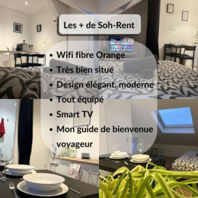 Soh Rent Strasbourg Studio 2 Tv- Wifi Proche Gare